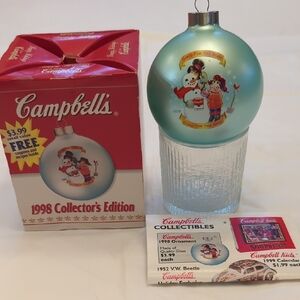 1998 Campbell's Soup Christmas Ornament